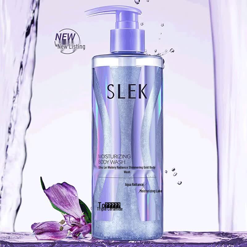 Увлажняющий сияющий гель для душа SLEK