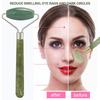 Jadestone Roller Face Massager Skin Tightening Lifting AntiWrinkle Facial Massage Instrument(Pink QuartzJadestone Single Head )