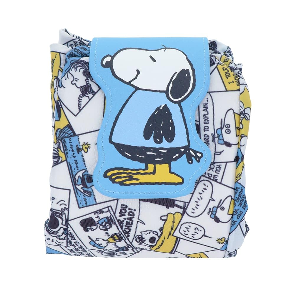 Sunstar Stationery Snoopy Eco Bag with NewLifeStyle S2335298 Gusset, Comic,