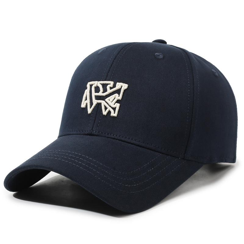 Four Seasons New Baseball Cap Men's and Women's Trendy Cool Alphabet Sun Hat Fashion Outdoor Hard Top Three-dimensional Embroidery Cap