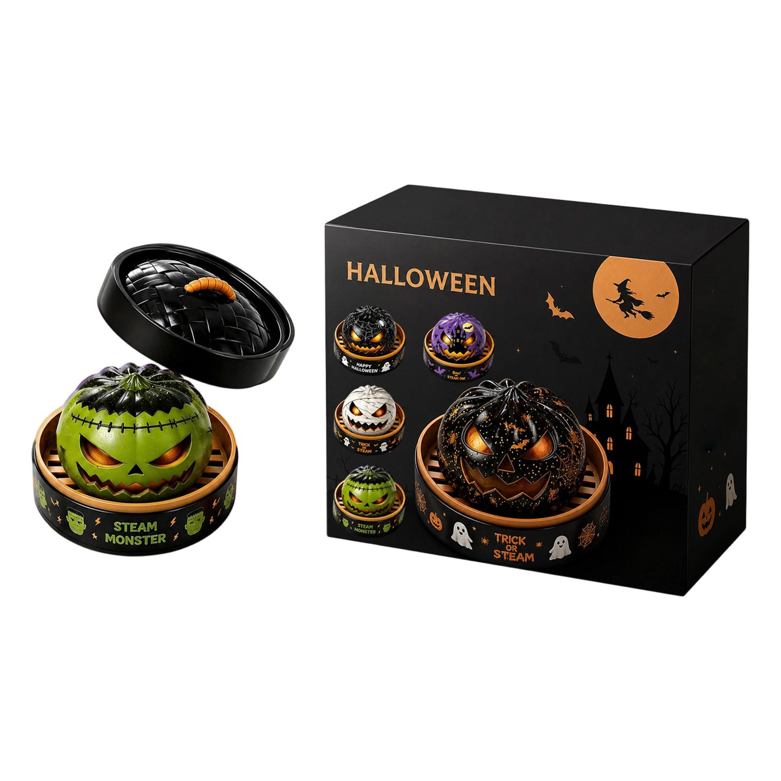 Halloween Toy Bun Shape Stress Toys for Kids Party Favors One Size
