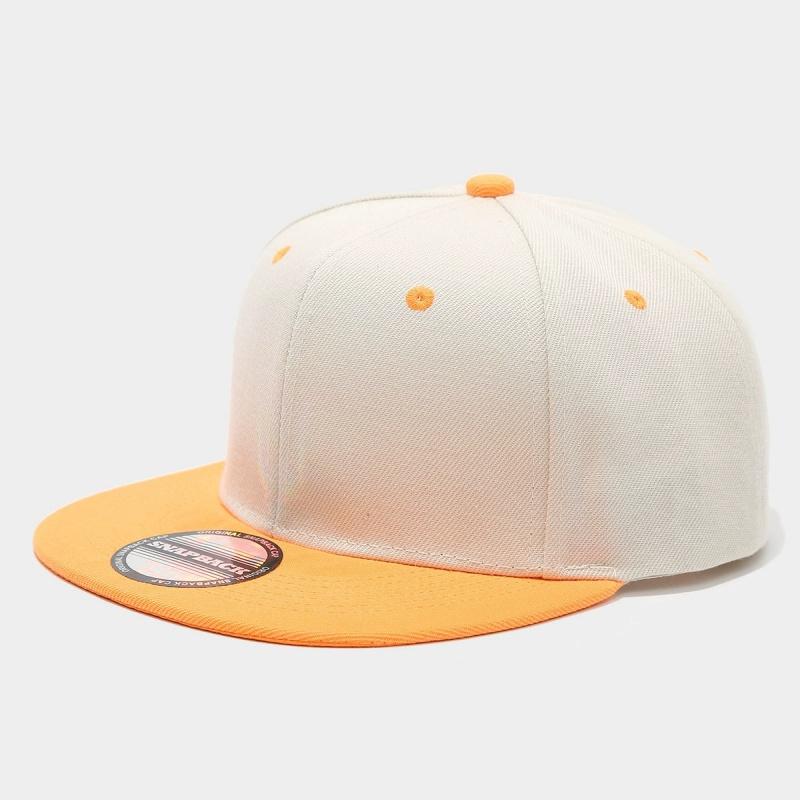 Cap Plain Snapback High Quality Adult Hip Hop Baseball Cap Men Women Outdoor Leisure Fashionable Color Blocked Hat