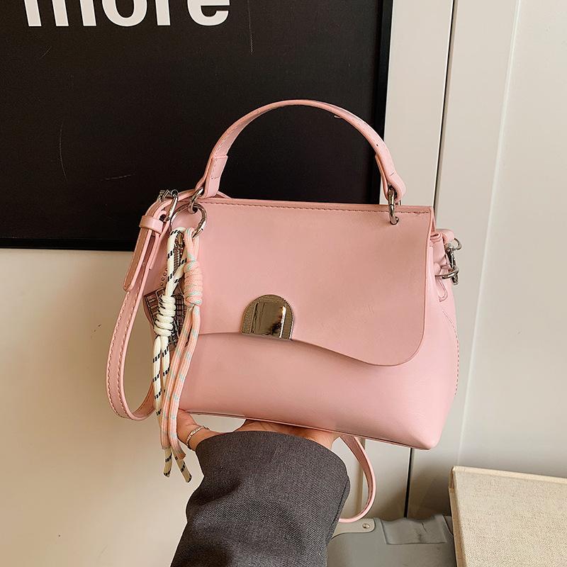 

Женская сумка новая модная универсальная сумка на плечо универсальная сумка-мессенджер No pendant розовый