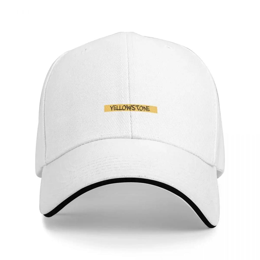Vintage Yellowstone National Park Baseball Cap Luxury Man Hat Sunscreen Visor Men's Baseball Women's