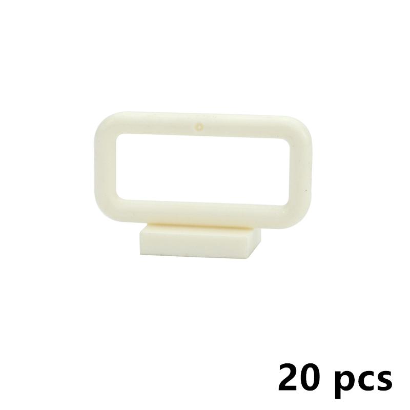 20PCS Building Blocks Technical MOC Parts 1x4x2 fence guardrail panel Assembles Particles Compatible With 6187 DIY Bricks Toys