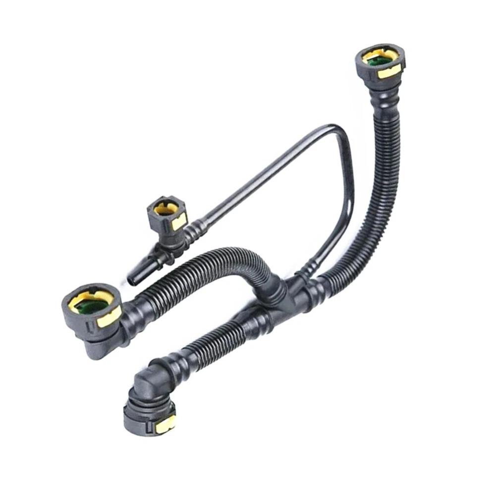 Black Yellow Car Breather Pipes Ventilation System Plastic Breather Pipes Brand New Condition Easy Installation Process
