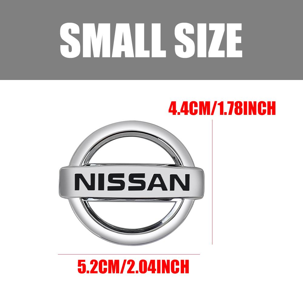 Car Steering Wheel Emblem Decals Badge Center Cover For Nissan X-trail Qashqai j10 j11 Note Juke Sentra Patrol Nismo Micra Rogue