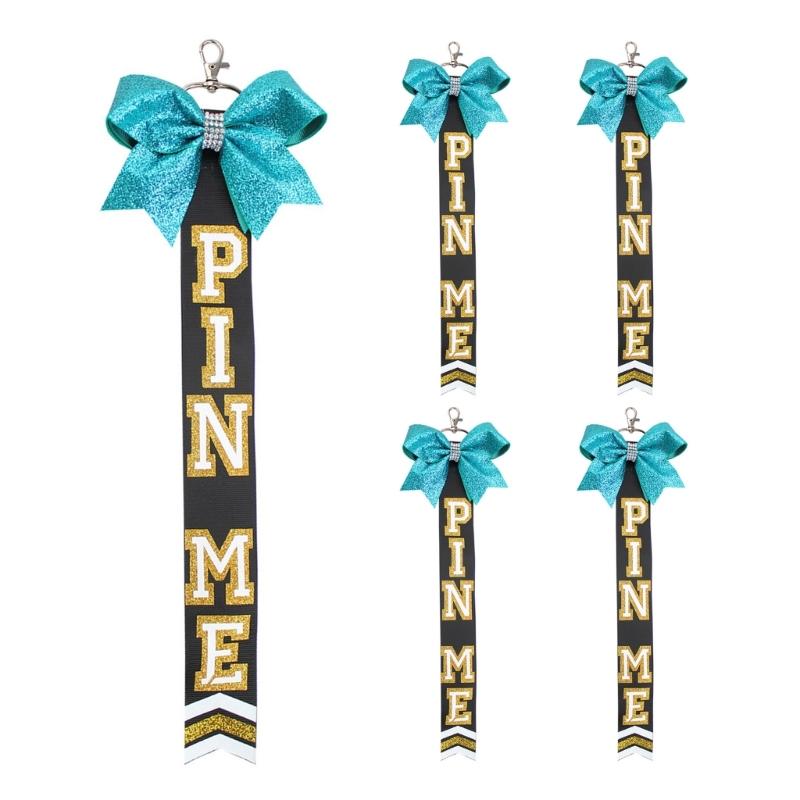 Sada 5 klíčenek roztleskávaček Dekorace na batoh Soutěž roztleskávaček Talisman pro štěstí na hry a akce