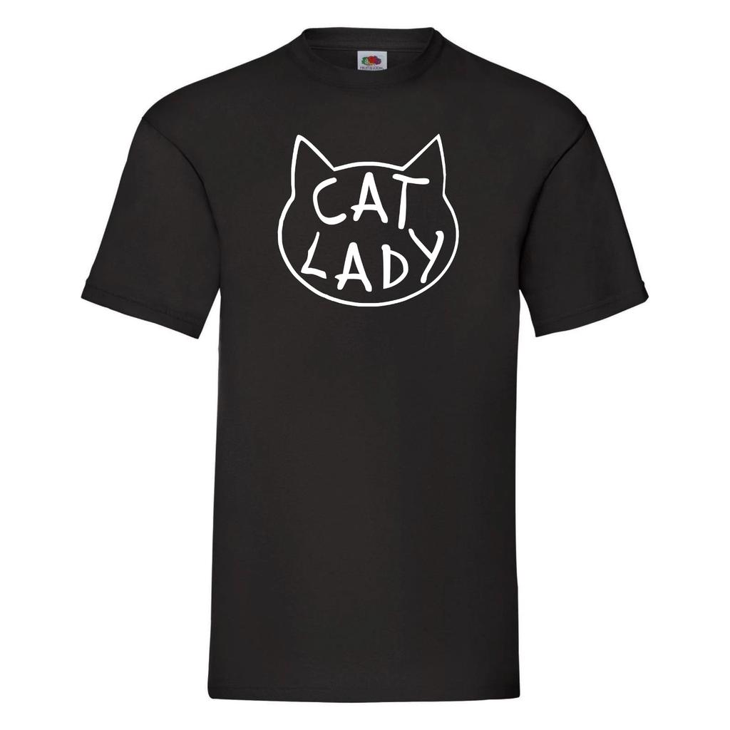 Cat Lady T-Shirt - Funny T-Shirt for Cat Lovers, Cat Mum - Gift for Cat Owners