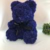 Qixi Festival Valentine's Day Wedding Rose Bear Simulation Floral Fragrance Creative Eternal Flower Hug Bear Gift
