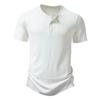 T-shirt a righe manica corta da uomo T-shirt estiva tinta unita da uomo Tendenze Top aderenti