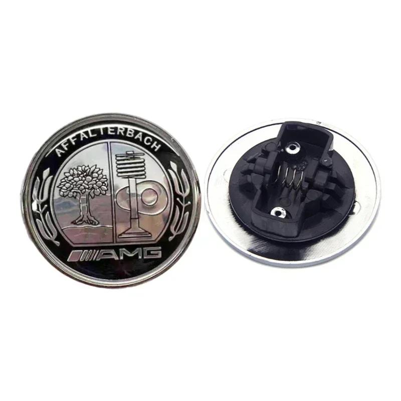 

GLC GLB 57mm ABS Car Hood Emblem Front Bonnet Badge Accessories for Mercedes Benz AMG W124 W140 W163 W202 W203 W204 W210 W211 W