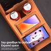 For AION V 2024 2025 Storage Box Center Armrest Hidden Box Cup Holder Organizer Interior Accessories