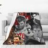 Custom Ultra-Soft Fleece Dexter Morgan Throw Blanket Warm Flannel Movie Blankets For Bed Office Sofa Bedspreads