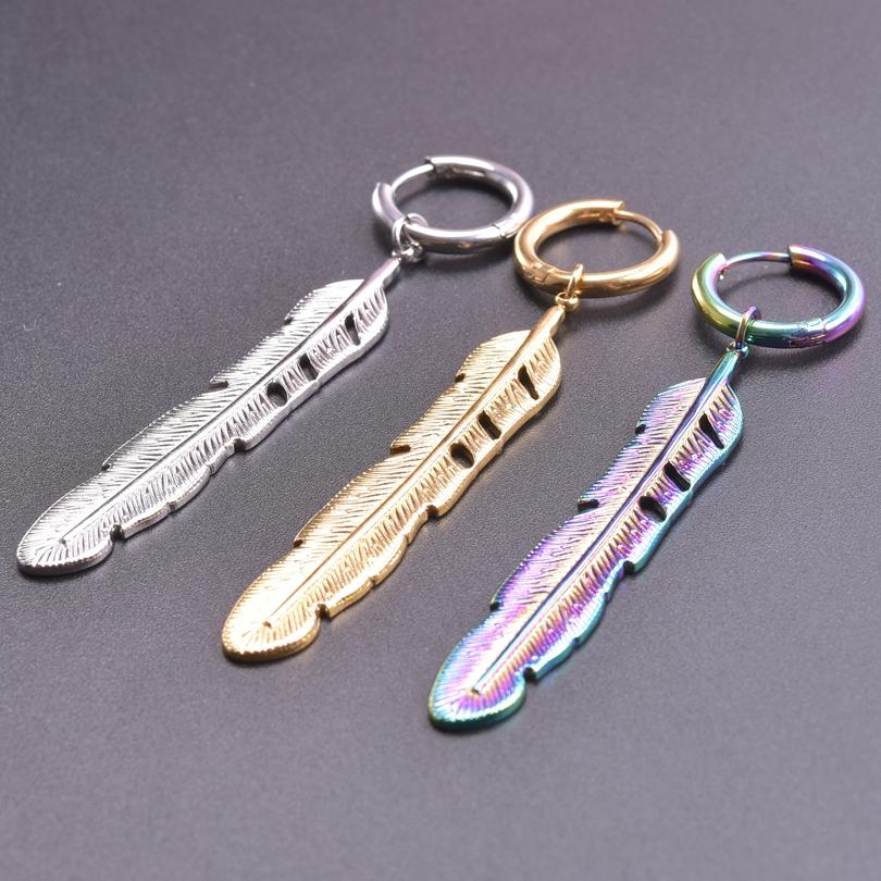 High Quality Aretes Stainless Steel Earrings For Women Men Punk Accessories Ear Piercing Fashion Kpop Jewelry Pendientes Mujer