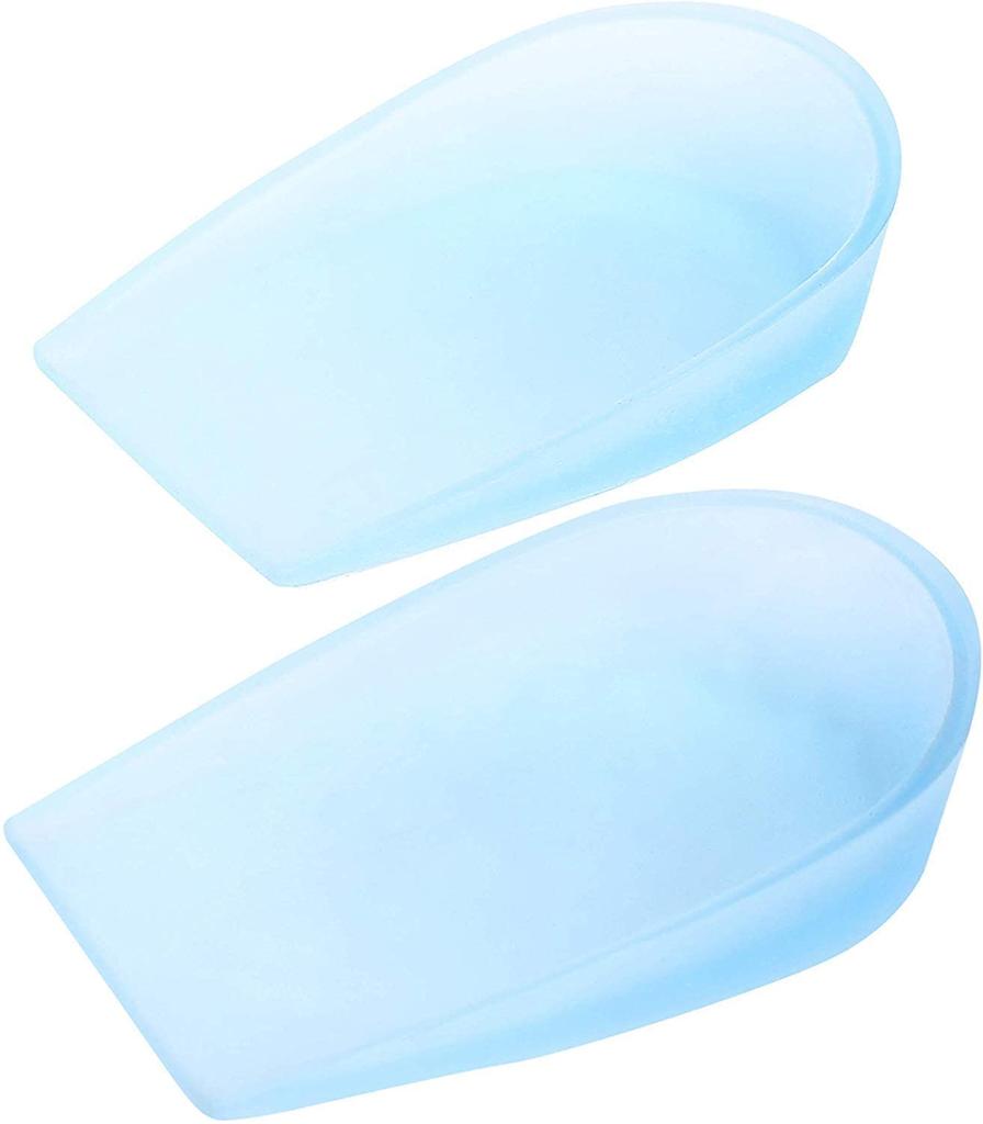 Beltwala Sport Traction Shock Absorbing Lightweight Gel Heel Cup for Men, Women with Sensitive Heels, Heel Spurs (Pair) (MEDIUM (7,8 No Shoe Size))