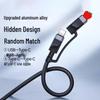 4-in-1 Multi-functional PD120W Fast Charging Cable with Dual Type-C and One-to-Four Heads