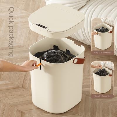 Cestino della spazzatura intelligente Domestico Cucina Portatile Coulisse Induzione Toilette Classificazione Secchio di stoccaggio Scatola per compost Multifunzione