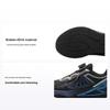Li Ning Kinder Laufschuhe Bequem Weich Hautfreundlich Atmungsaktiv Low-Top Kinder Sneaker Schwarz YKFV006-1