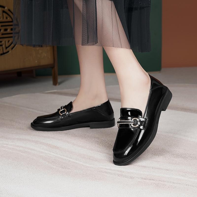 Zapato Mocasin Outfit Formal Con Mocasines Mujer Tacón Mujer