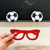 Sports Fan Glasses Trendy Soccer Fan Accessory Soccer Headband Decorative Cheer Party Decor For Offline Fan Gathering Soccer