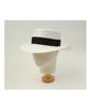 Yunibeosyeolkemiseuteuli White Flat Long Panama Hat Bk Panama Hat