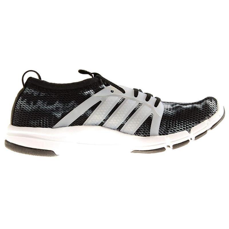 Adidas Core Grace Cushioned Slip-Resistant Low-Top Training Shoes Women's Black White Sneakers BB3873