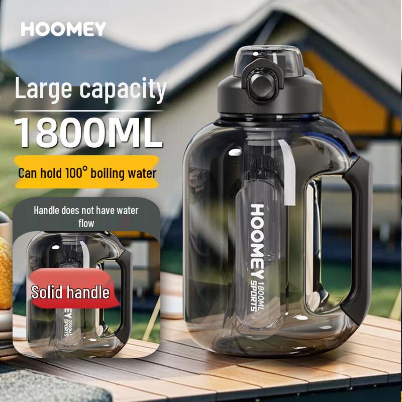 HOOMEY Large Capacity Tritan Sports Water Bottle