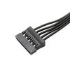 15Pin SATA Power Splitter Extension Male to 2/3/4 Female 35cm/50cm/65cm for Desktop PC Internal HDD SSD Storage DIY Hard Disk