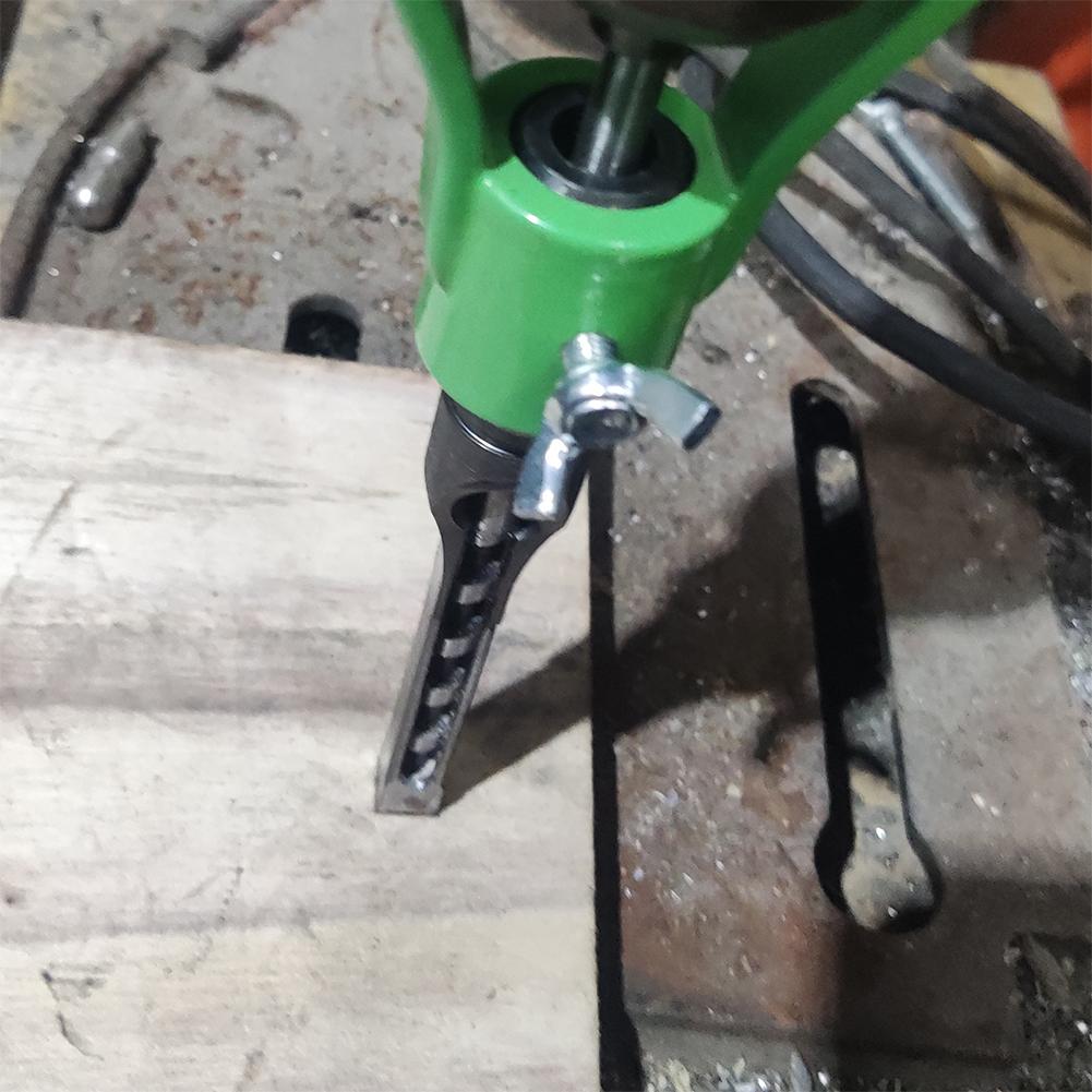 Square Hole Drill Fixed Bracket Hand Woodworking Tenon Hand Hole Square Drill Electric Bracket Tenon Opening M3B3