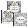 Lost Ocean Stress Relief Coloring Book for Adults & Kids