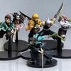 Hot Anime Figure Tanjirou Agatsuma Zenitsu Kyoujurou Anime Model Action Figure PVC Collection Toy For Gift