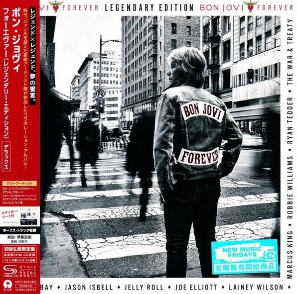 

CD BON JOVI Forever Legendary Edition Deluxe UICY806745 ISLAND 2025 Japan Obi Rock