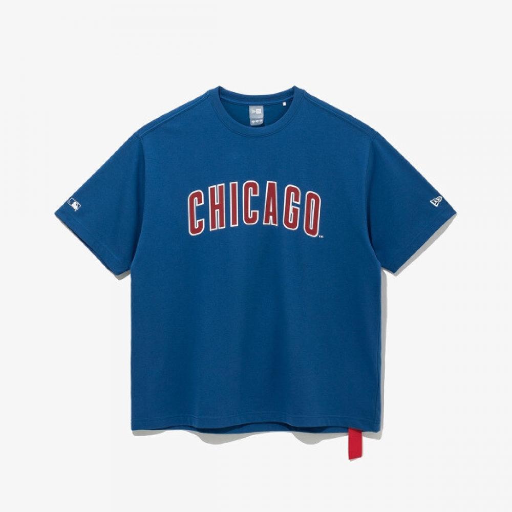 

Футболка Newera Mlb Chicago Cubs с логотипом LeTTering Прилив Hi Tide/S