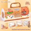 Handheld Pencil Case Capybara Stationery Organizer Cartoon Pen Bag  Student Gift