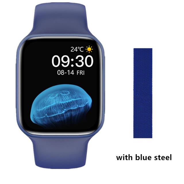 696 Hw22 Smartwatch Series 6e 1.75 Inch Full Hd Screen Bluetooth Call Diy Watchfaces Smart Watch Fitness Clock For Androis Ios