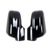 For Dodge Ram 1500  - ABS Car Rearview Side Mirror Cover Wing Cap Exterior Door Housing Trim Adhesive Sticker