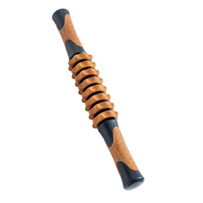 Alphax Foam Roller, Fascia Roller, Massage Roller for Fascia Relaxation, Cork-Like Sliet Stick, 37 X 5 X 5 Cm