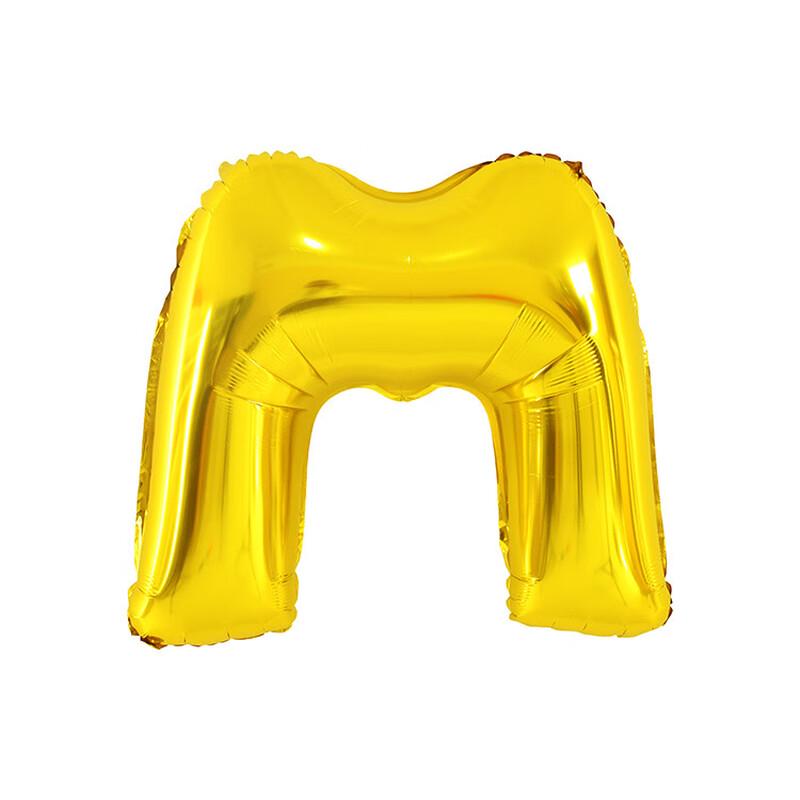32-Zoll Goldene Alphabet-Folienballons