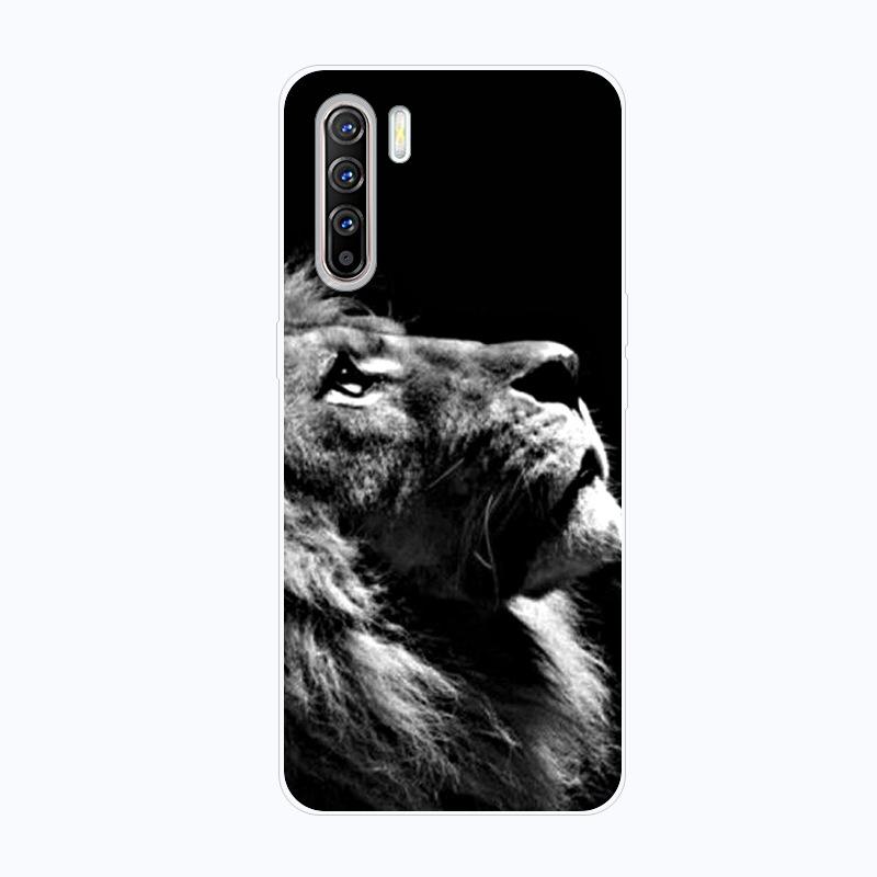 For OPPO Find X2 Neo Case Shockproof Soft silicone TPU Back Cover For OPPO FindX2 Neo Phone Cases Find X2 Lite Case Cute Cartoon