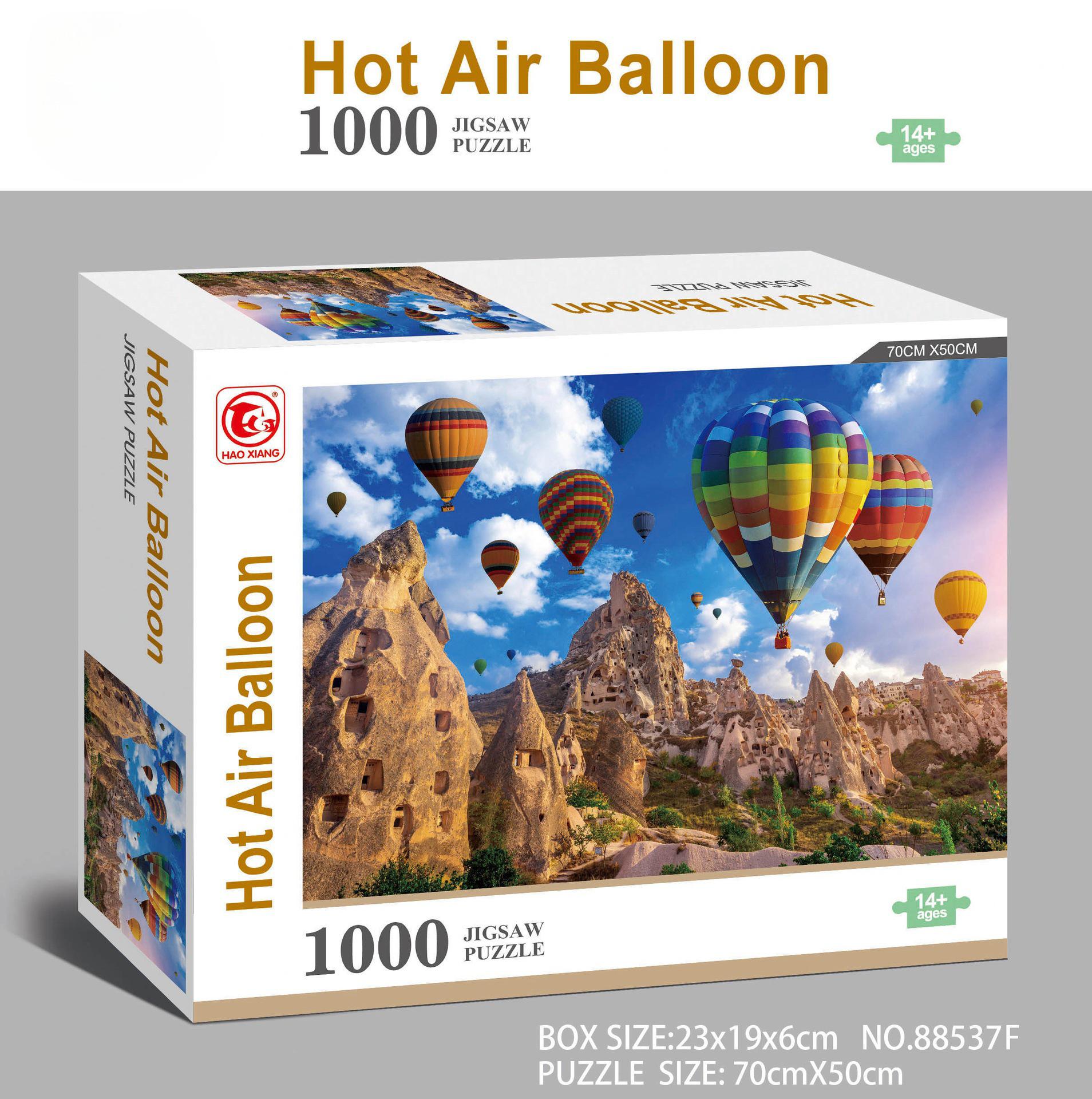 STEM Education Puzzle: 1000-Piece Assembly Toy for Children