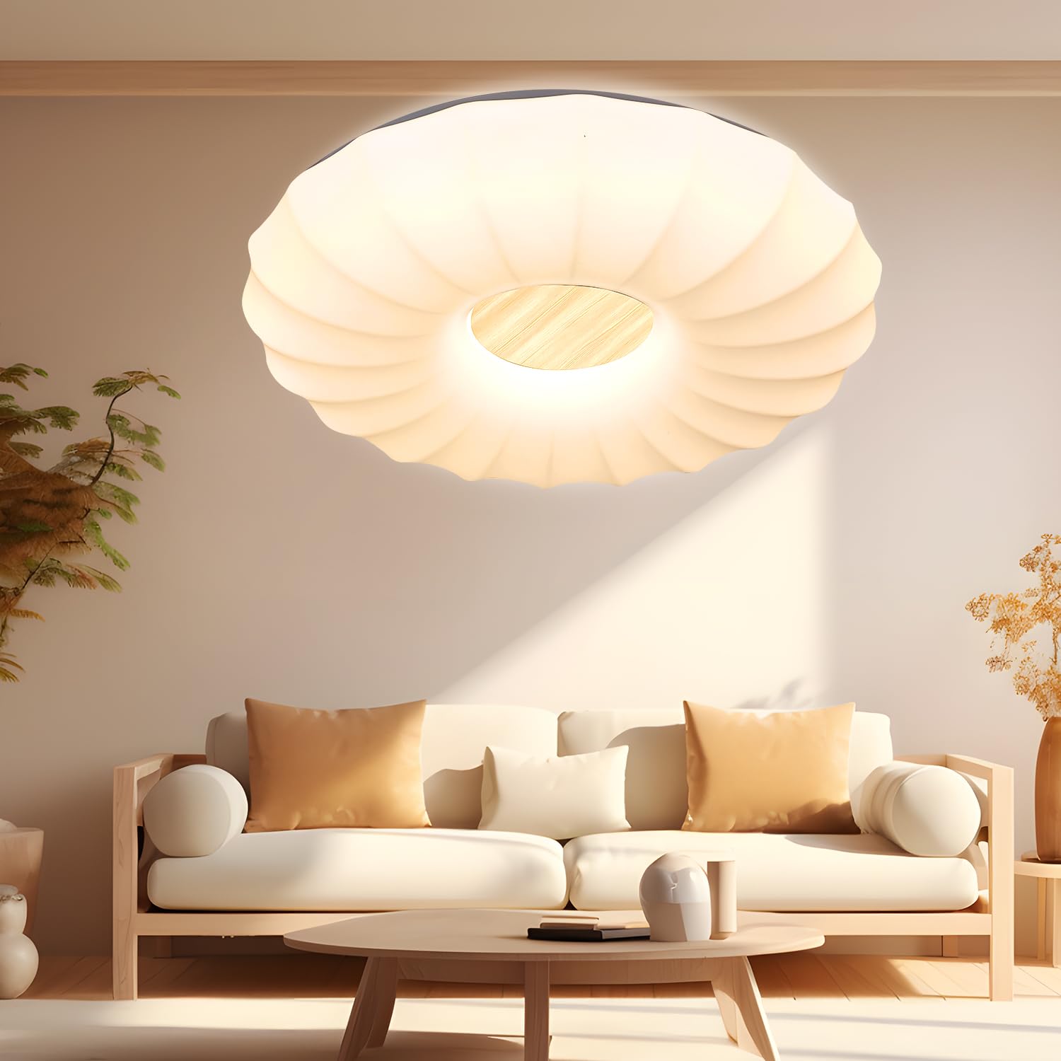 

Потолочный светильник Depuley, Диммируемый и с регулируемым цветом, Люстра на 8 татами с пультом дистанционного управления, Дизайн «Звездное небо», Освещение для гостиной, Легкий