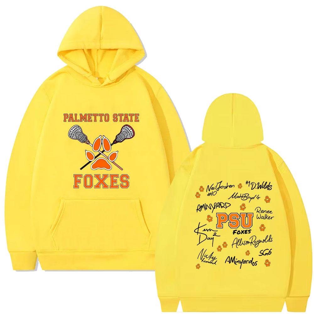 Vše pro Hru The Foxhole Court Palmetto State Foxes Grafická Mikina s Kapucí Pánská Dámská Móda Oversized Mikiny Streetwear