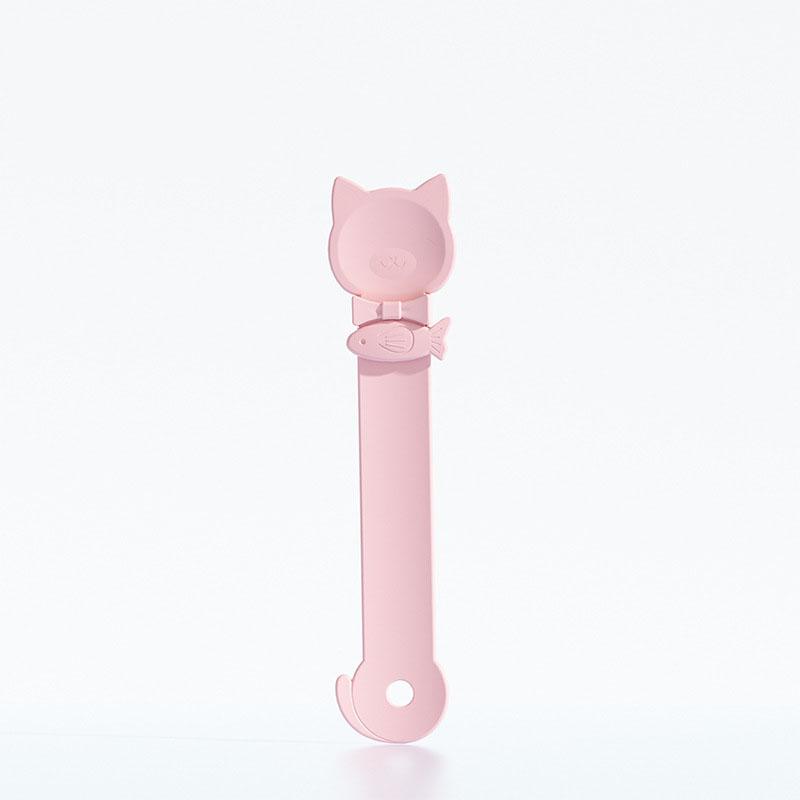 New cat food squeezer spoon for cat food; meat paste squeezer pet feeding spoon for cats supplies