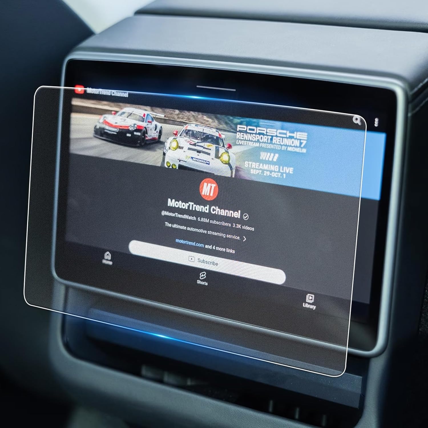 

WEIPIN 2025 Защитная пленка для стекла Tesla Model 3 Model Y Пленка для заднего дисплея Защита от царапин 8 inch (Tesla)