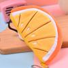 Cute Plush Fruit Watermelon Coin Purse Coin Pocket Red Envelope Headset Data Cable Storage Bag