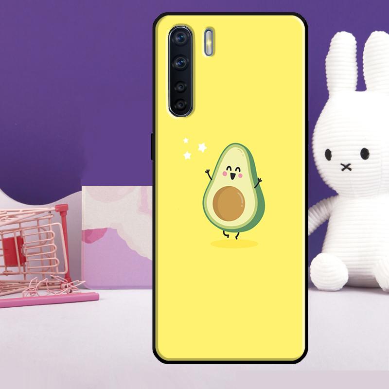 Lovely Avocado Case For Oppo A5 Pro A15 A17 A57 A77 A18 A38 A58 A78 A98 A94 A74 A54 A40 A60 A80 A16 A76 A96