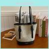Trendy Vintage Autumn Bucket Bag For Women Stylish Shoulder Tote With Large Capacity
