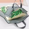 Non-Woven Fabric Clear Clothes Storage Bag Dustproof Blanket Bedding Handbag  Wardrobe