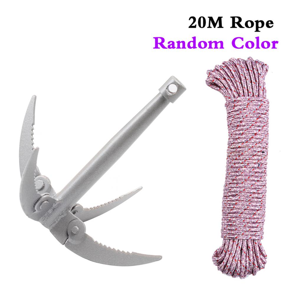 Water Weed Cutter 4 Claw Anchor Foldable Sickle Heavy Duty Sharp Blade for Boat Dock Kayak Fishing Aquatic Plant Removal Tool 260319
